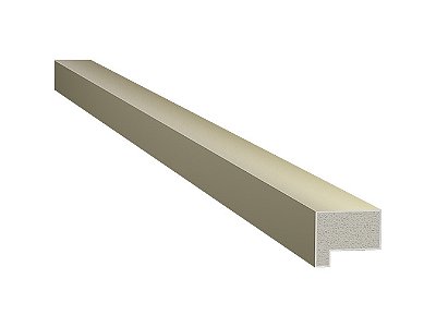 Santa Luzia Acabamento Lateral para Gizé Champanhe - preço de 2 barras com 2,80 metros cada