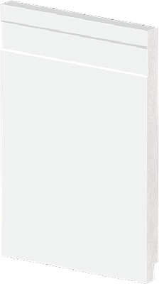 Rodapé em Poliestireno Arquitech 15cm de altura com friso 51915 SLIM - preço da Barra com 2,40