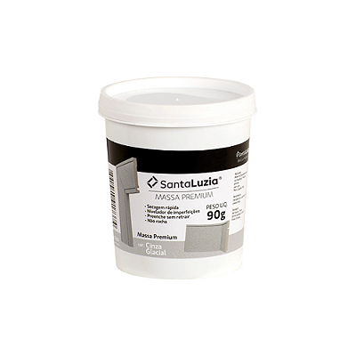 Massa Premium Santa Luzia 90g Cinza Glacial