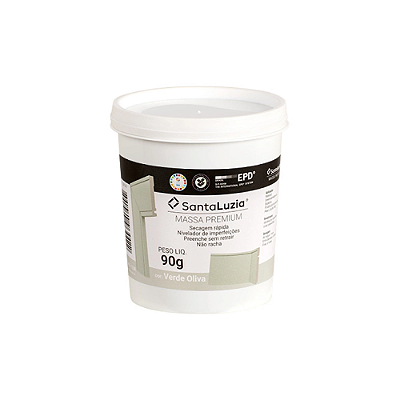 Massa Premium Santa Luzia 90g Verde Oliva