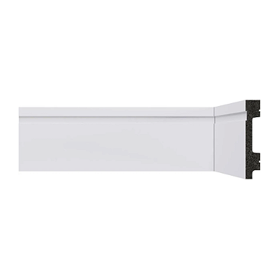 Rodapé Santa Luzia Bellitas B74 7cm Branco