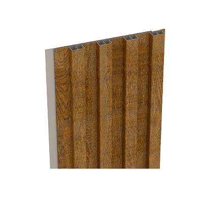 Painel Externo Arquitech Crossout Shield cor Redwood