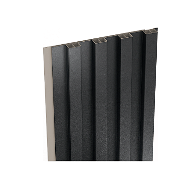 Painel Externo Arquitech Crossout Shield cor Metallic Black