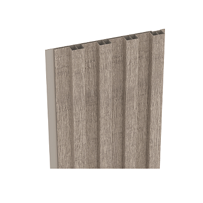 Painel Externo Arquitech Crossout Shield cor Ash