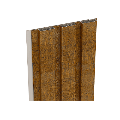 Painel Externo Arquitech Crossout Force cor Redwood