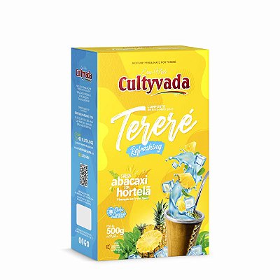 Tereré Cutyvada Abacaxi Com Hortelã 500 Gramas