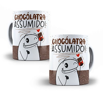 Caneca personalizada  páscoa chocólatra assumida