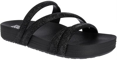 Chinelo Slide Zaxy Glitter 18956