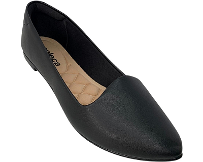 Sapatilha Moleca Feminina Lisa Bico Fino 5635.101
