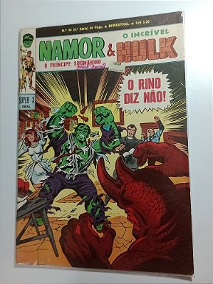 SUPER X Nº 48 - DOIS SUPER-HEROIS / EBAL ano 1971