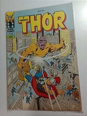 O PODEROSO THOR Nº 24 - ALBUM GIGANTE - ED EBAL ano 1969