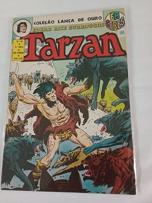 TARZAN EM CORES Nº 15 2ª Série  - Ed Ebal 1974