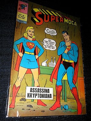 SUPERMOÇA nº 30 ( 3ª  SÉRIE - STAR ALBUM ) EBAL ano 1971