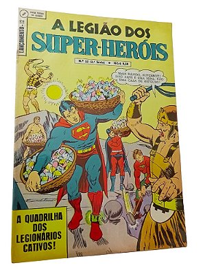 A LEGIÃO DOS SUPER-HERÓIS nº 12 ( 2ª série ) Ed EBAL ano 1969