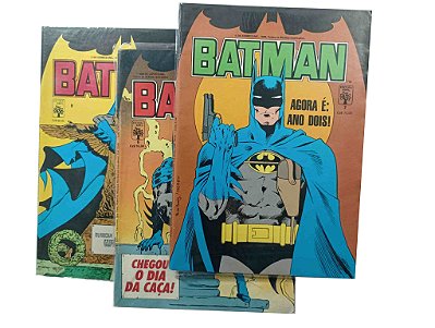 BATMAN 2ª série nºs 06, 07, e 08 Editora Abril