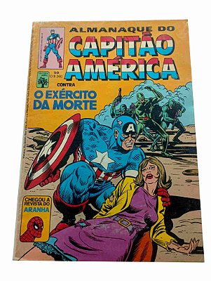 ALMANAQUE DO CAPITÃO AMERICA nº 50 - Editora Abril