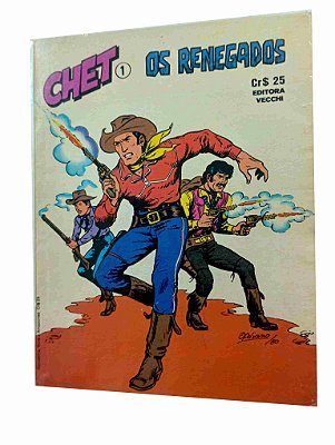 CHET Nº 01 - OS RENEGADOS - EDITORA VECCHI