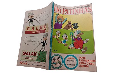 ALMANAQUE TIO PATINHAS Nº 13 - ANO 1966 - ED ABRIL