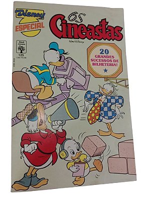 DISNEY ESPECIAL nº 125 - OS  CINEASTAS - ANO 1990 - 1ª EDIÇÃO - ED ABRIL