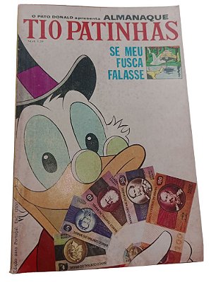 ALMANAQUE TIO PATINHAS Nº 60 - ANO 1970 - ED ABRIL
