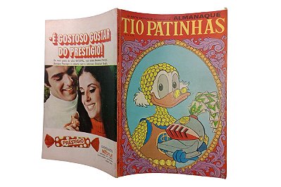 ALMANAQUE TIO PATINHAS Nº 39 - ANO 1968 - FIGURINHAS