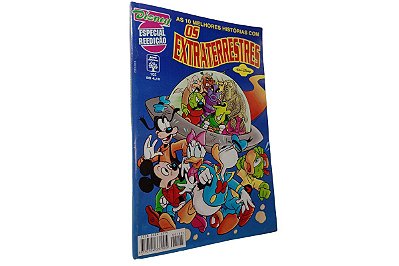 DISNEY ESPECIAL nº  105 -  OS ESTRETERRESTRES ( REEDIÇÃO ) - ANO 1998 - ED ABRIL