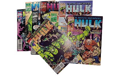 O INCRÍVEL HULK - Edições de nº  151 a 158 ( Formatinho ) Editora Abril