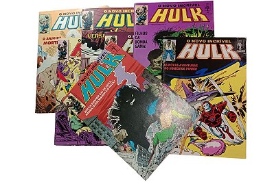 O INCRÍVEL HULK - Edições de nº  89 a 95 ( Formatinho ) Editora Abril