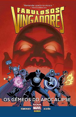 Fabulosos Vingadores : Os Gêmeos do Apocalipse Capa dura