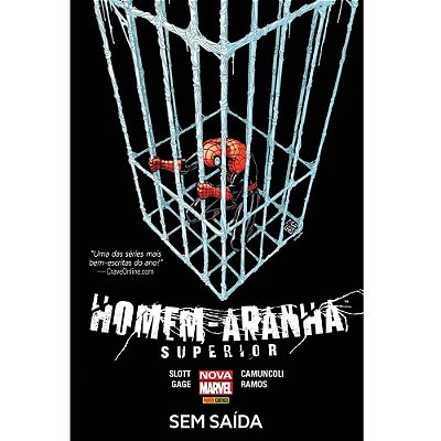 Homem-Aranha Superio r: Sem Saída - Capa dura
