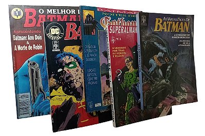 EDIÇÕES RARAS E ESPECIAIS BATMAN ( Formatinho ) Editora Abril