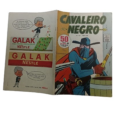 CAVALEIRO NEGRO Nº 184  - ED RGE - ANO 1967