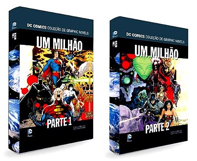 Um Milhão - Coleção DCGN (2 livros) Eaglemoss