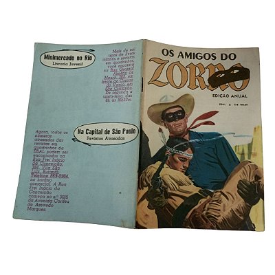 OS AMIGOS DO ZORRO - EDIÇÃO ANUAL 1982 - ED EBAL