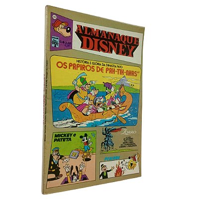 ALMANAQUE DISNEY Nº 38 - ANO 1974 - ED ABRIL