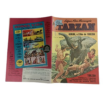 TARZAN - Coleção Lança de Prata nº 31 - Ed Ebal ano 1968