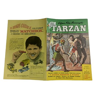 TARZAN - Coleção Lança de Prata nº 44 - Ed Ebal ano 1969