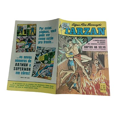 TARZAN - Coleção Lança de Prata nº 56 - Ed Ebal ano 1970