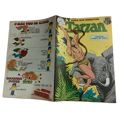 TARZAN em Cores nº 23 - 2ª série -  Ed Ebal ano 1974