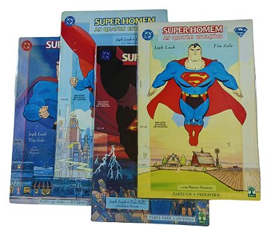 SUPER-HOMEN - AS QUATRO ESTAÇÕES -  Mini série em 4 partes - Ed Abril