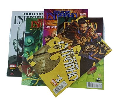 DOUTOR ESTRANHO - AS 5 PRIMEIRAS EDIÇÕES DA MINI SÉRIE - Ed Panini