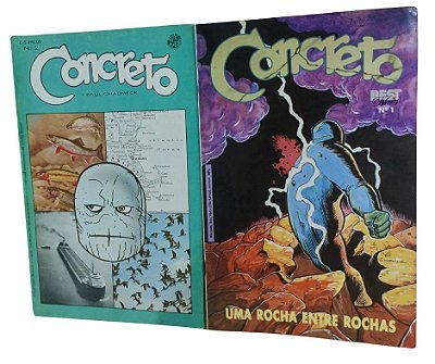 CONCRETO  - Mini Série em 02 Partes - DARK HOUSE COMICS