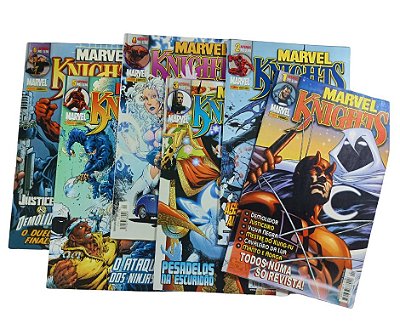 MARVEL KNIGHTS - mini série em 6 partes - Ed Panini