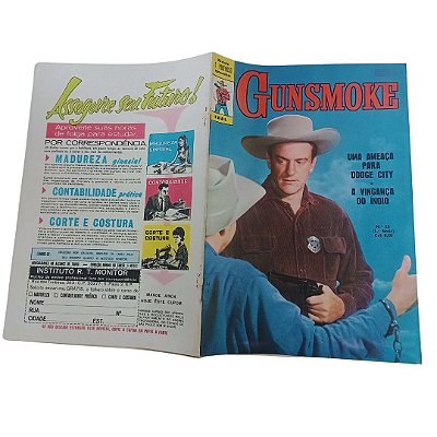 GUNSMOKE - O PODEROSO nº 10 - 1ª série  - Editora Ebal