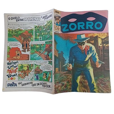 ZORRO Nº  52 - 3ª série  - Editora Ebal - ANO 1974