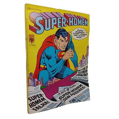 SUPER-HOMEN 1ª série nº 08 - Editora Abril