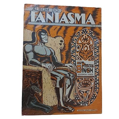 ALBUM DO FANTASMA - OS PIRATAS SHING SEGUNDA PARTE  -Editora Ebal