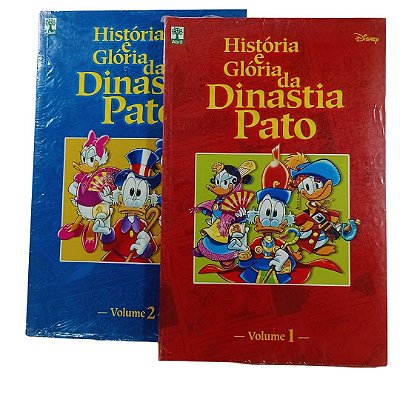 HISTORIA E GLORIA DA DINASTIA PATO - VOL 01 E 02  - ED ABRIL