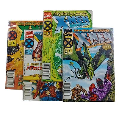 X-MEN ADVENTURES III - Mini série em 4 partes ( Completa ) Ed Abril
