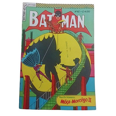 BATMAN nº 62 - 2ª série  - Ed Ebal - ano 1966